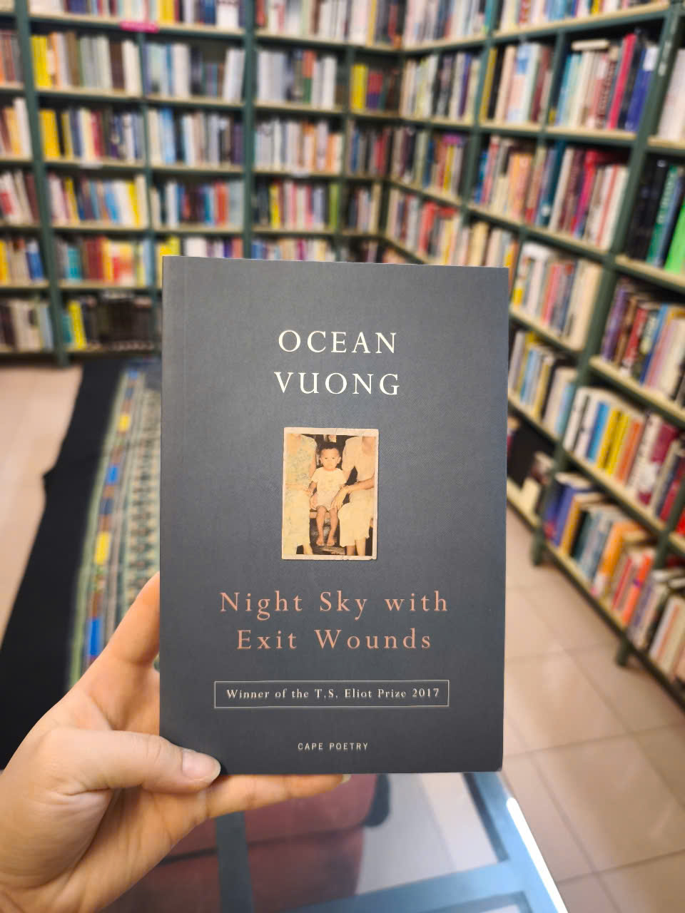 Sách - Night Sky with Exit Wounds by Ocean Vuong - Poetry / Fiction in English