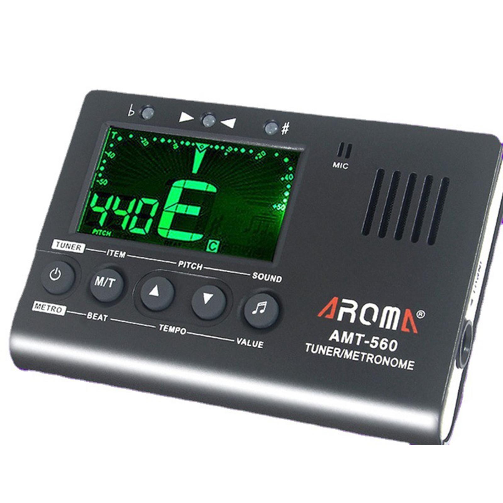 Chromatic Tuner Amt-560 Portable for Banjo Cello Mandolin Violin Ukulele