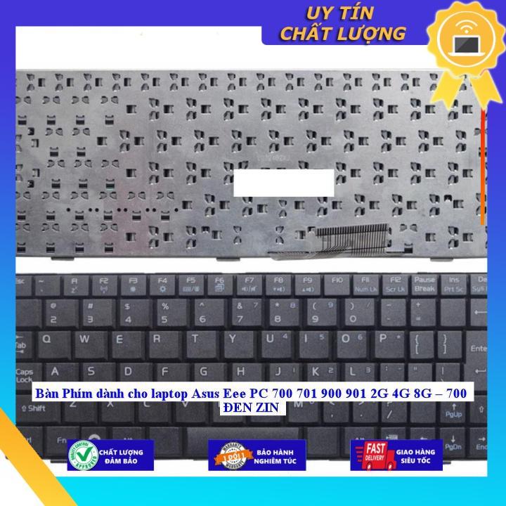Bàn Phím dùng cho laptop Asus Eee PC 700 701 900 901 2G 4G 8G 700 ĐEN  - Hàng chính hãng MIKEY1083