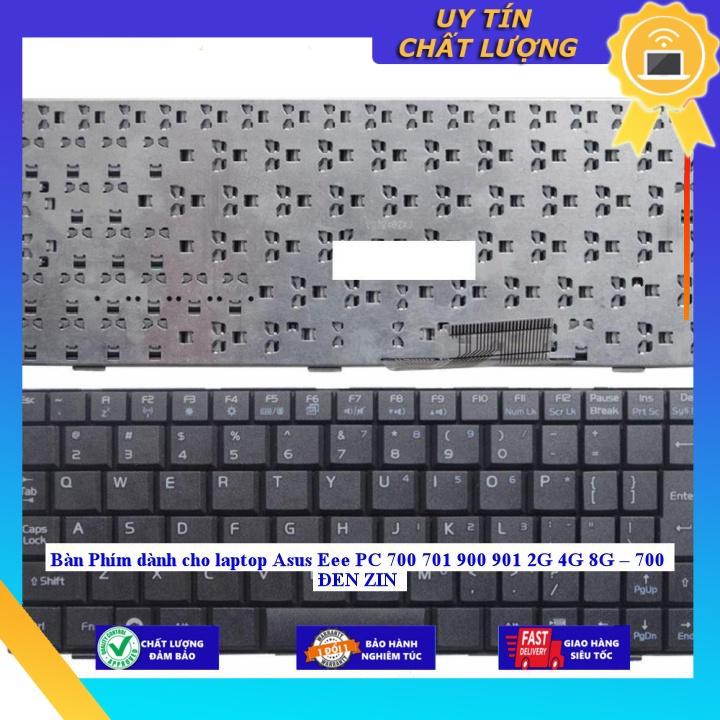 Bàn Phím dùng cho laptop Asus Eee PC 700 701 900 901 2G 4G 8G 700 ĐEN - Hàng Nhập Khẩu New Seal
