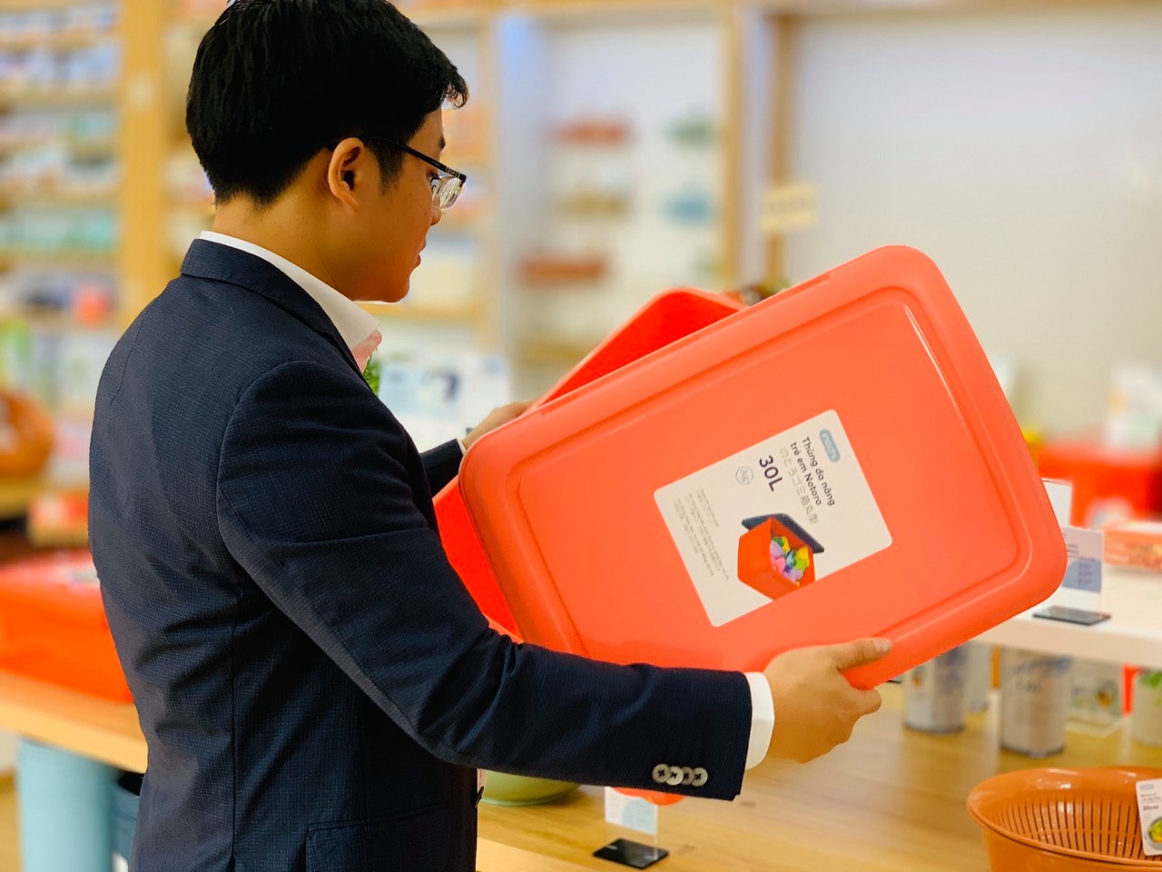 Thùng đựng đồ đa năng trẻ em Notoro 10L