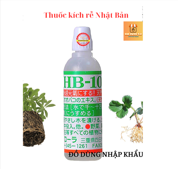 Thuốc kích rể làm xanh lá giúp tăng trưởng cây HB-101 công nghệ NHẬT BẢN - T001