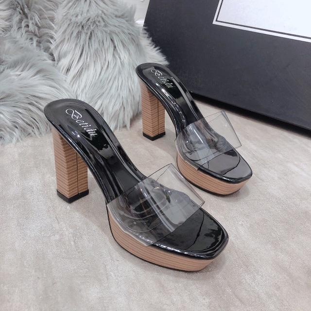 - Dép đúp gỗ quai meca