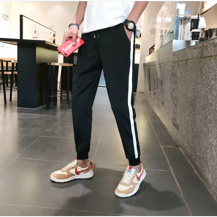 Quần Jogger 1 sọc thể thao có size đến hơn 80kg