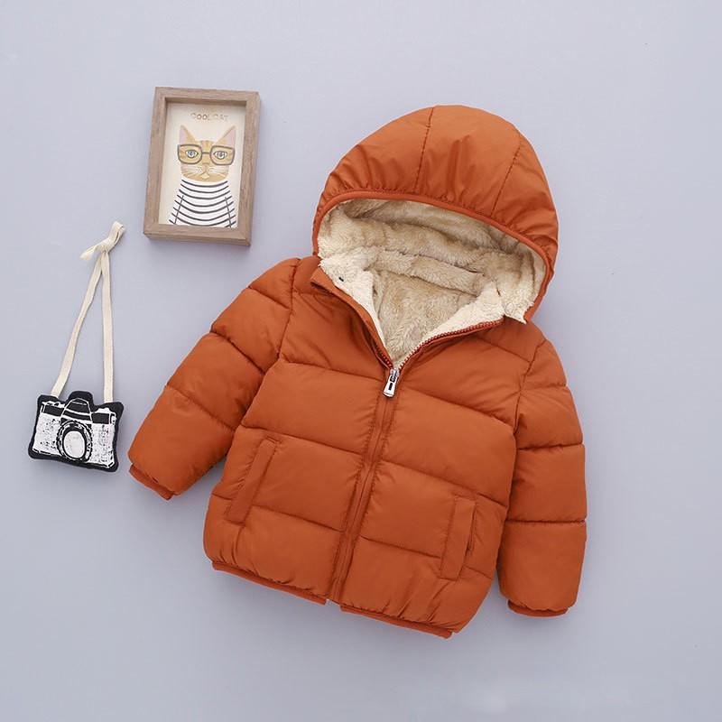 Áo khoác lông cừu siêu ấm siêu nhẹ dành cho bé trai bé gái
