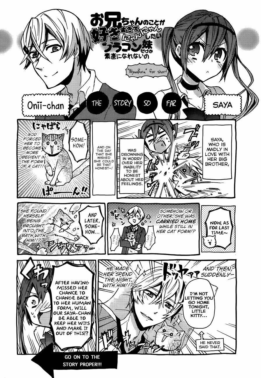 oniichan no koto ga suki sugite nyan nyan shitai burakon imouto dakedo sunao ni narenai no chapter 3 4