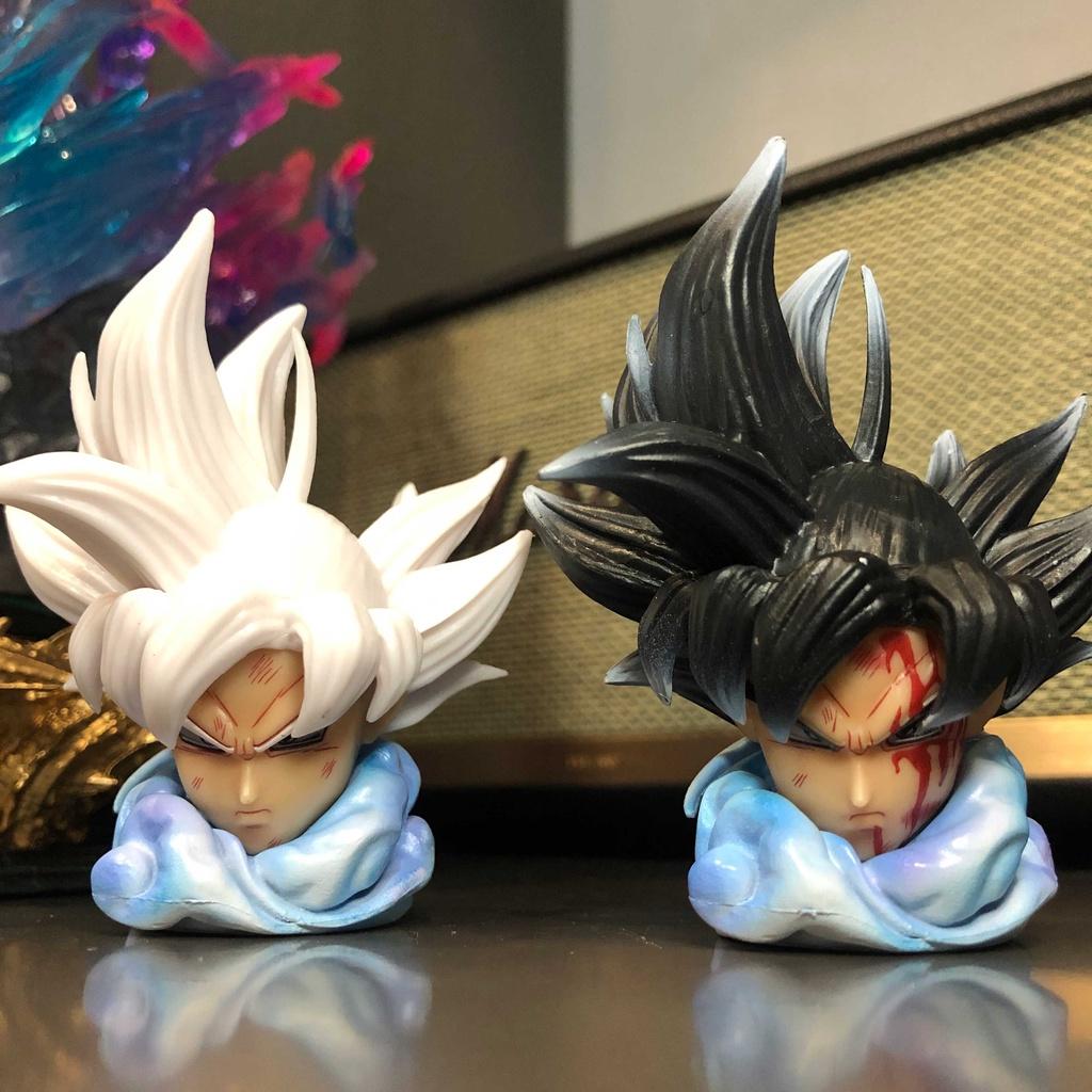 Mô hình Son Goku đẫm máu 3 đầu 52 cm có LED