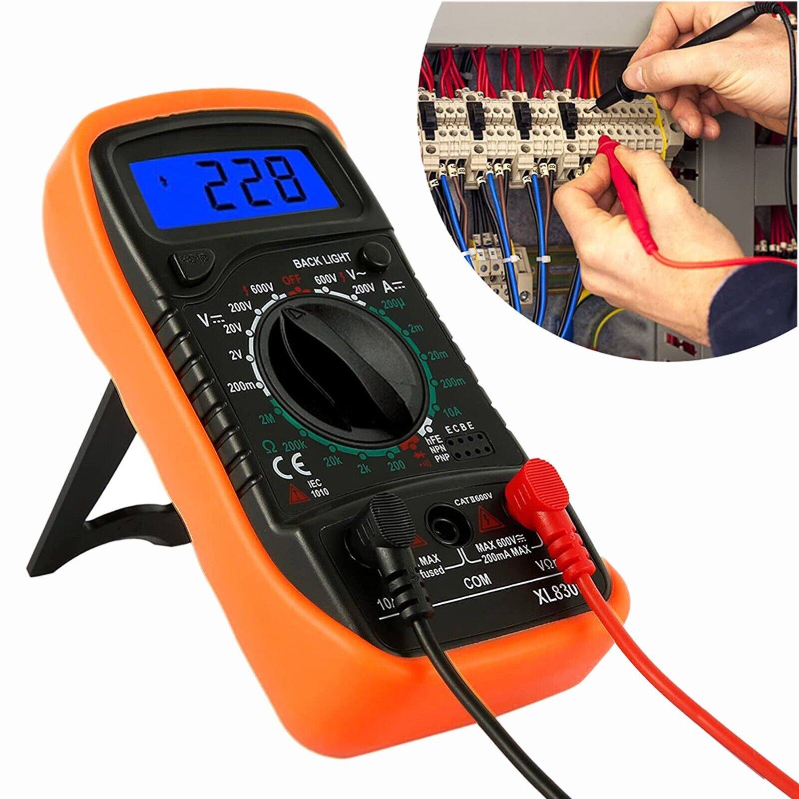 Đồng hồ đo điện vạn năng Kumbala XL830L