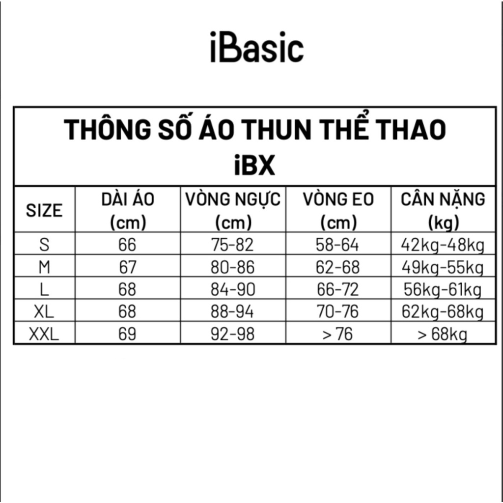 Áo thun nam thể thao tay ngắn iBasic IBX037