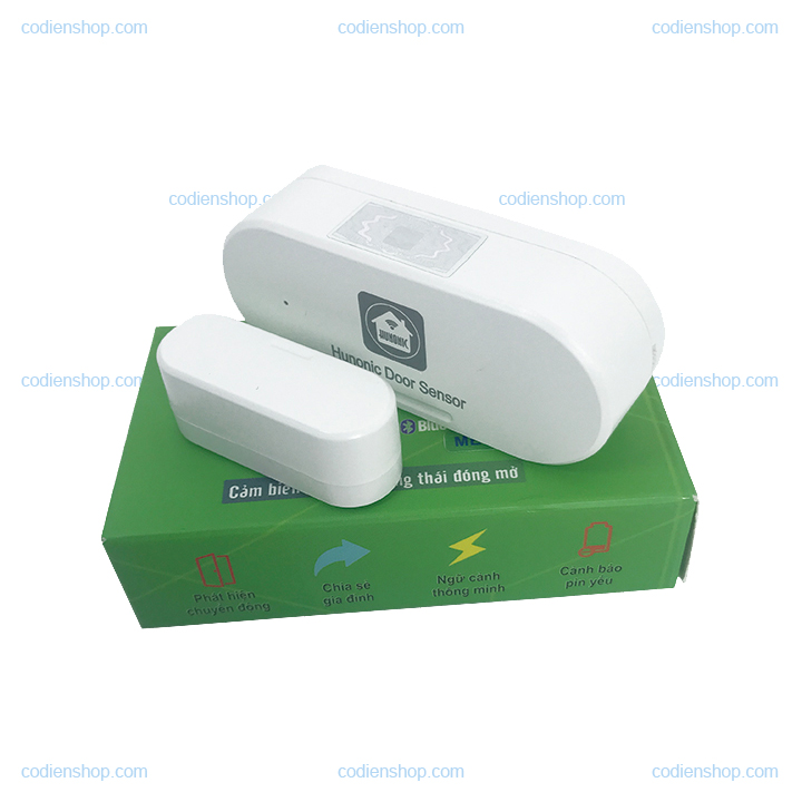 Cảm Biến Cửa Thông Minh - Hunonic Door Sensor - Công Nghệ Bluetooth Mesh