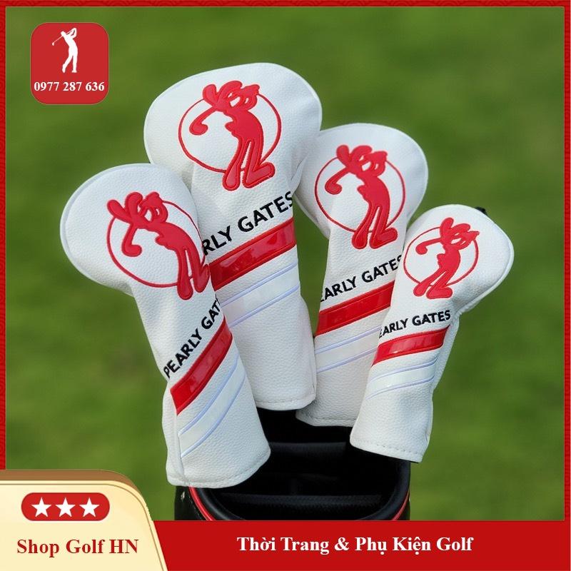 Bọc đầu gậy golf Masterbuny cover gậy gỗ 1 3 5 driver da PU chống trầy xước bụi bẩn BD026