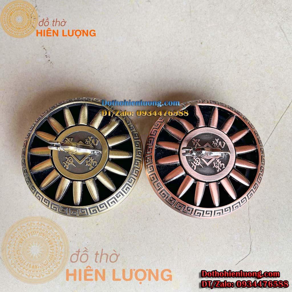 Lư Xông Trầm Nắp Xoay Linh Vật Trâu Bằng Đồng Phong Thủy Đẹp