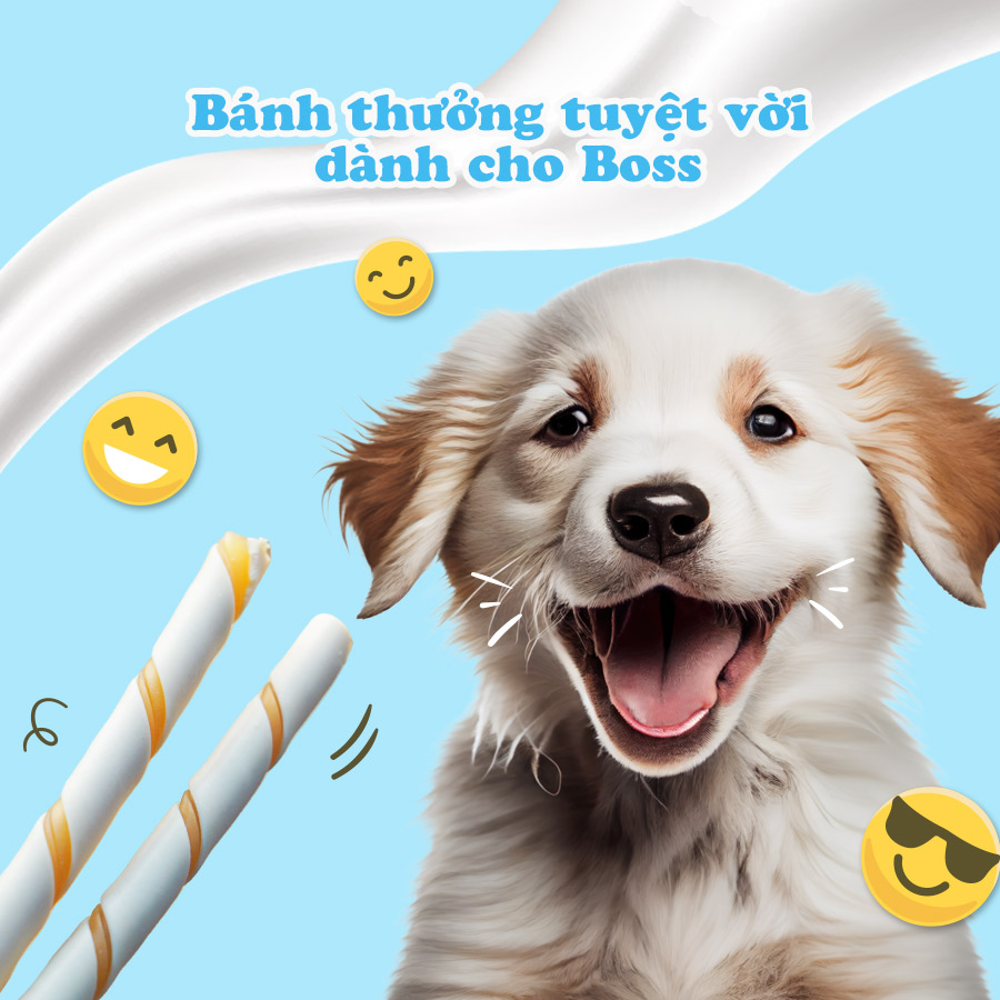 Que gặm hương sữa mini không chất bảo quản - DoggyMan 36 que ( 120gr ) - Set 6 Túi - thương hiệu số 1 Nhật Bản