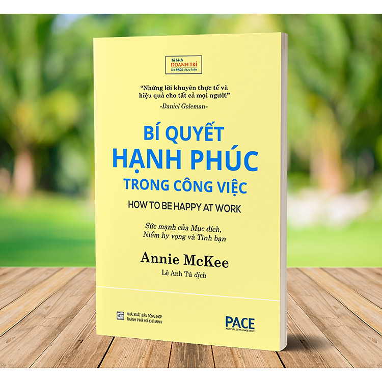 Sách PACE Books - Bí quyết hạnh phúc trong công việc (How to be happy at work) - Annie Mckee