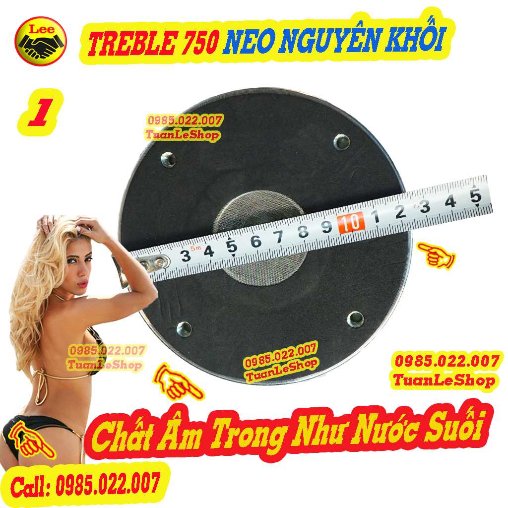 LOA TREBLE 750 NEO NGUYÊN KHỐI - COIL 74,5MM – GIÁ 01 CỦ LOA TREBLE  - TREP 750 NEO J B