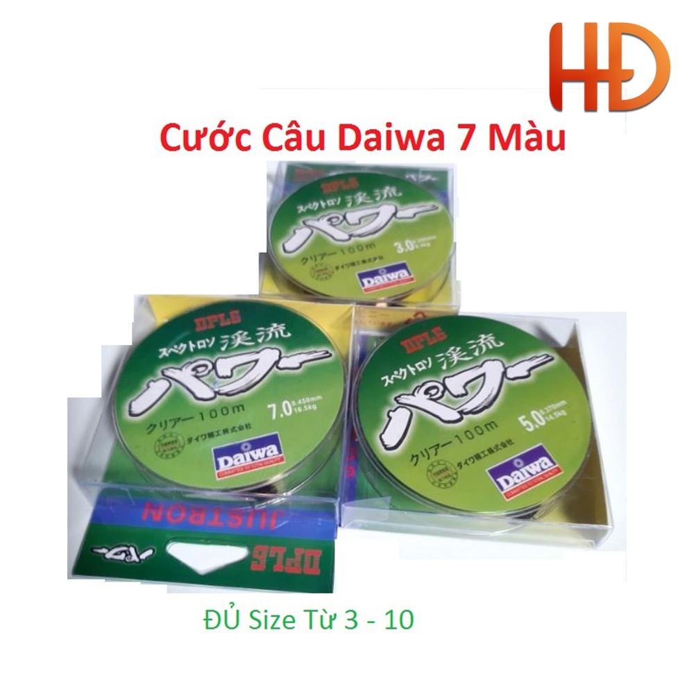 Cước Dây Câu Cá Daiwa( 7 màu)