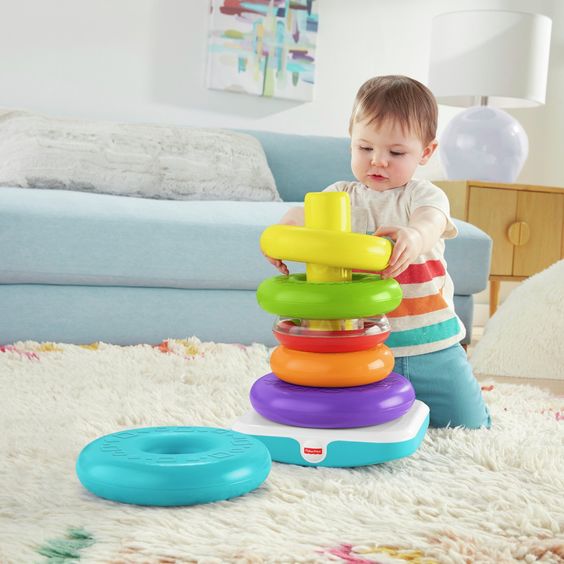 Đồ Chơi FISHER PRICE Đồ Chơi Xếp Chồng Lúc Lắc Khổng Lồ GJW15