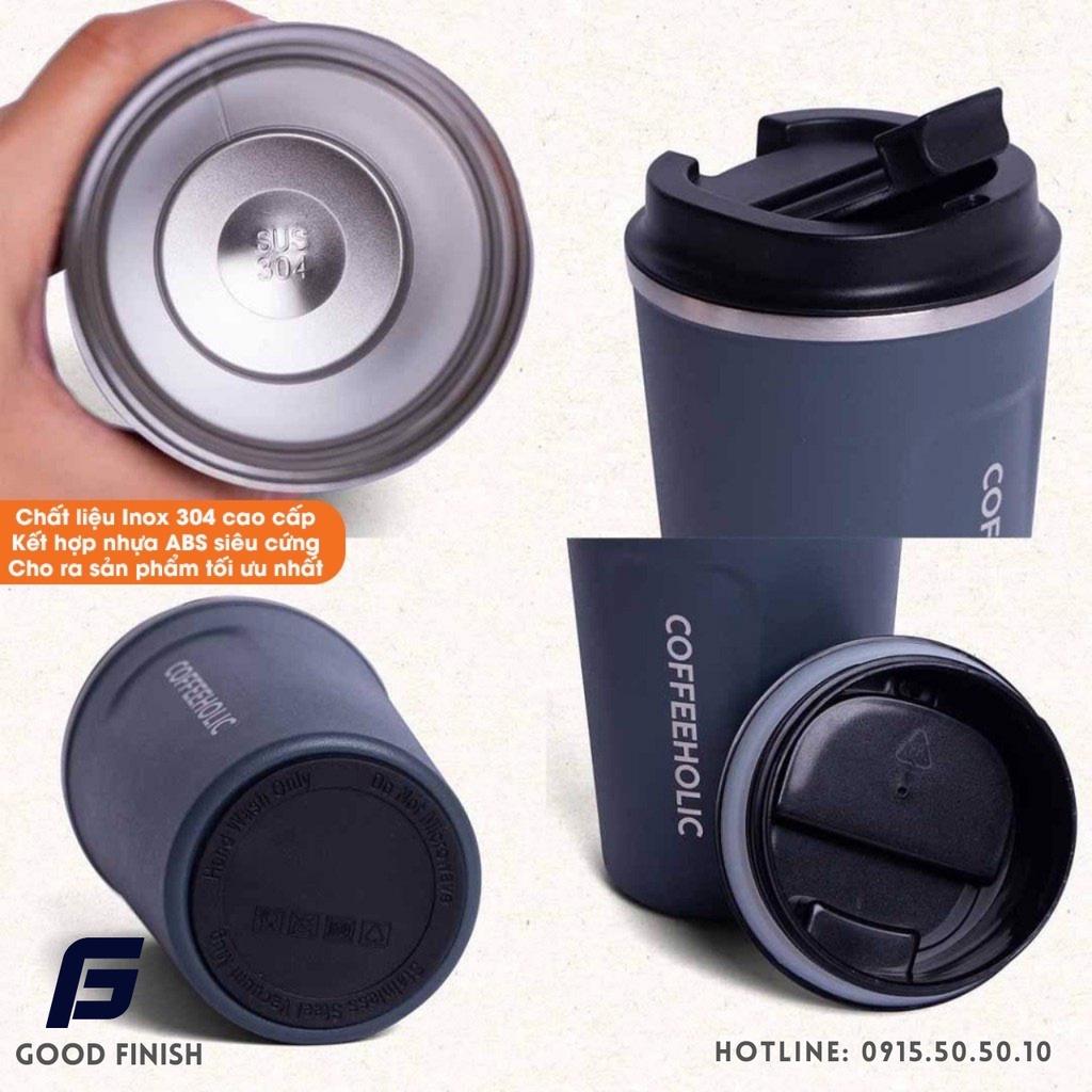 Bình/Cốc giữ nhiệt Coffee 01 GF, inox 304, chống tràn, ly uống cafe, đựng nước, lạnh, nóng 6 - 8 tiếng.