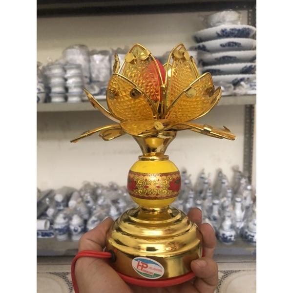 Đèn Thờ Điện Dáng Hoa Sen