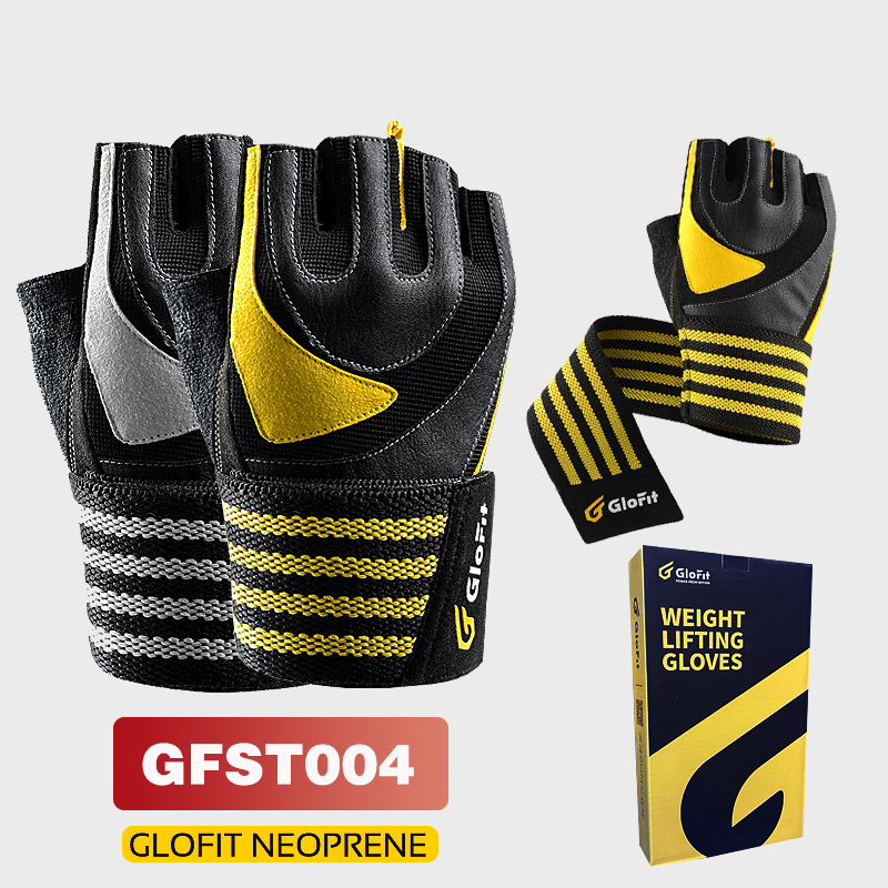 Găng Tay Tập Gym Glofit GFST004. Găng Tay Tập Gym Cao Cấp Cho Nam Nữ