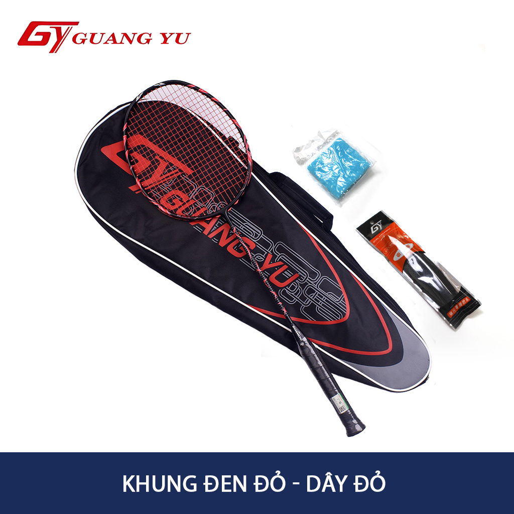 Vợt Cầu Lông GUANGYU 4U TUPO 99 Full Carbon Cao Cấp, Thân Cứng, Vợt Chuyên Công Lưới Căng Sẵn 11KG - KN01