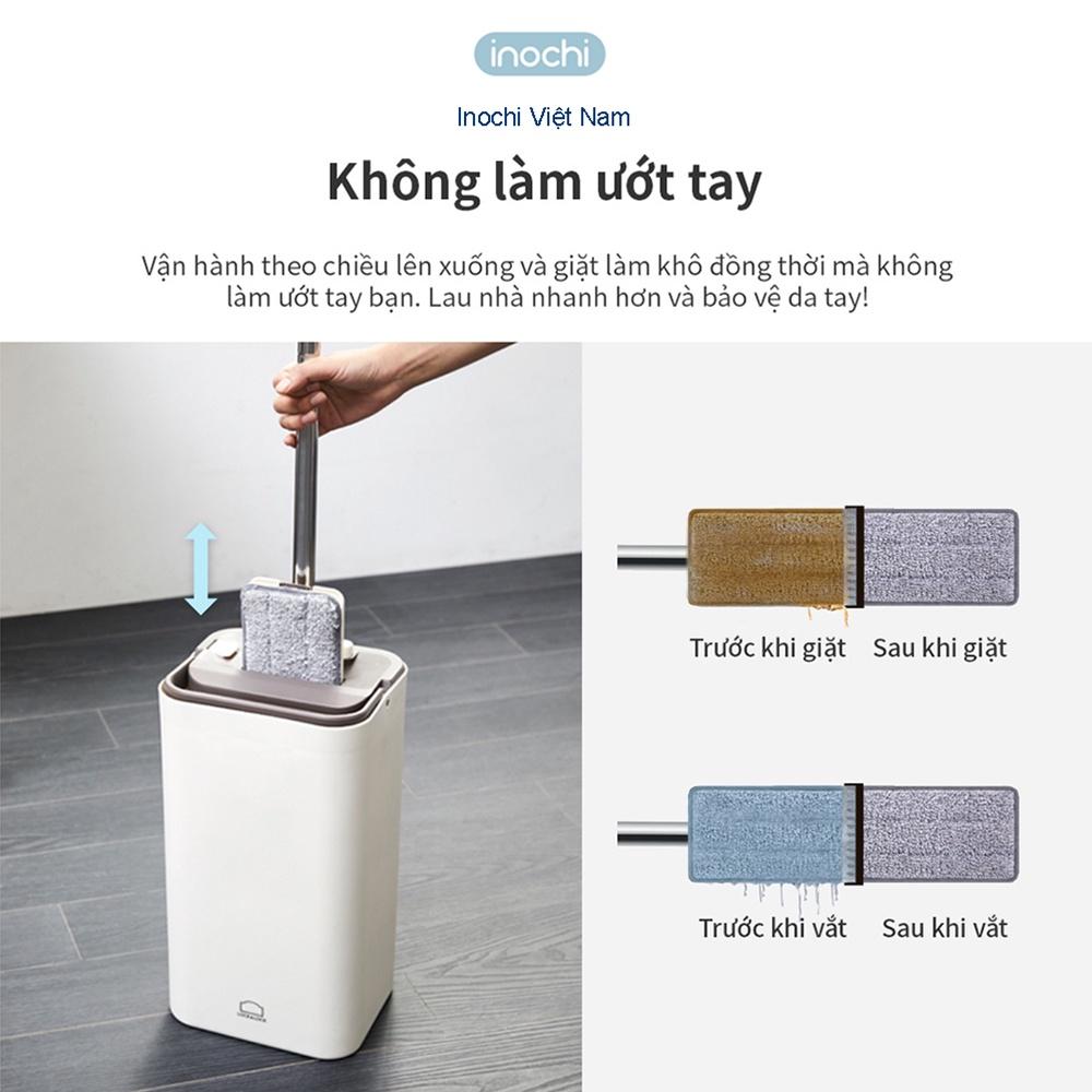 Bộ cây chổi lau nhà tự vắt Inochi xoay 360 độ MOP-Z9