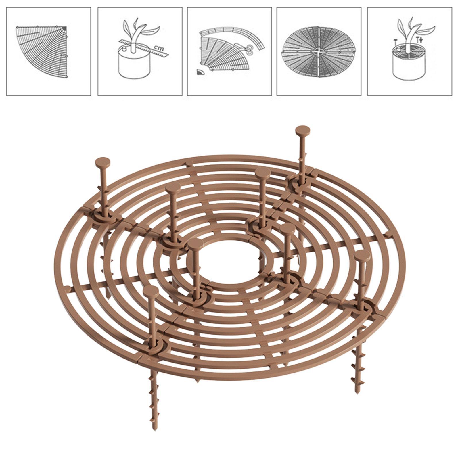 Plant Pot Grid Soil Protector Covers Gardening Outdoor Cuttable Flower Cover