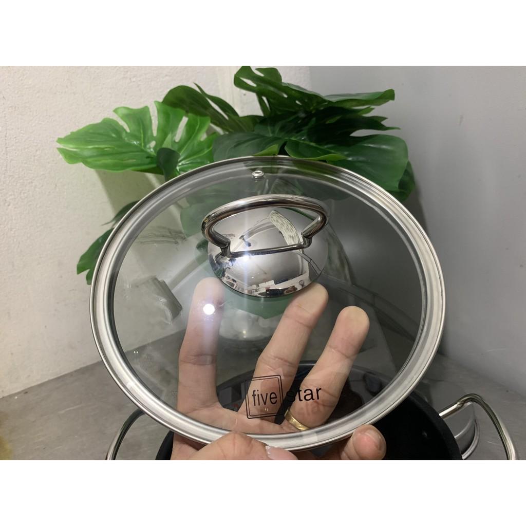 Nồi kho cá Inox 3 đáy chống dính Fivestar FSN20IN005 - 20cm