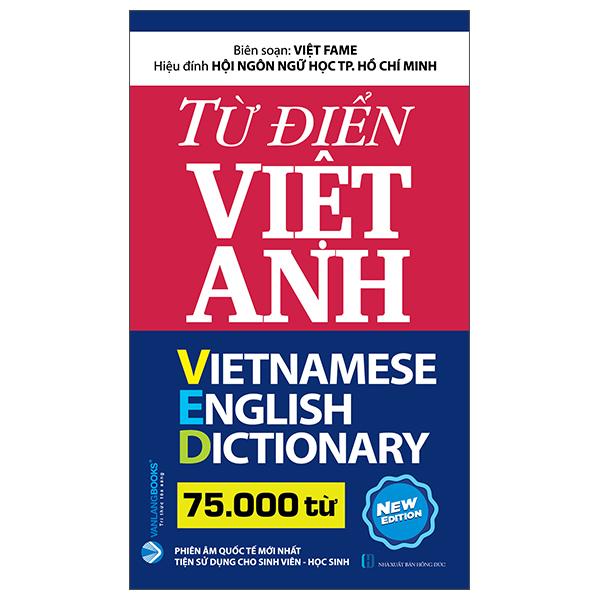 Sách - Từ Điển Việt Anh 75000 Từ (Tái Bản 2025)