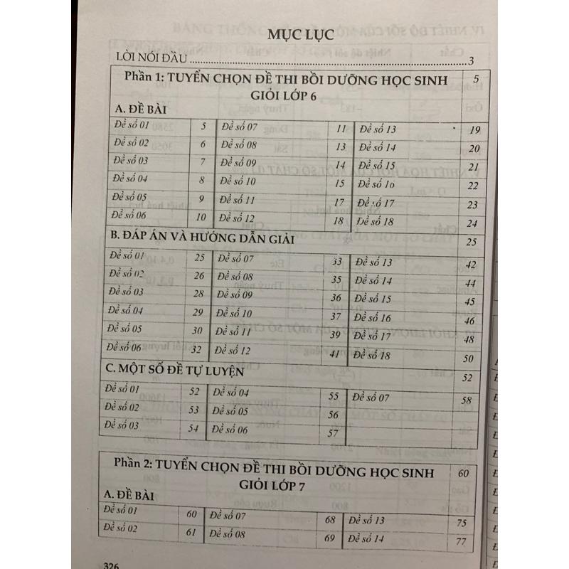 Sách - Tuyển chọn đề thi bồi dưỡng học sinh giỏi lớp 6,7,8 môn Vật lý