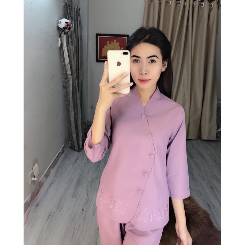 Đồ Lam Đi Chùa # Hoa Cỏ