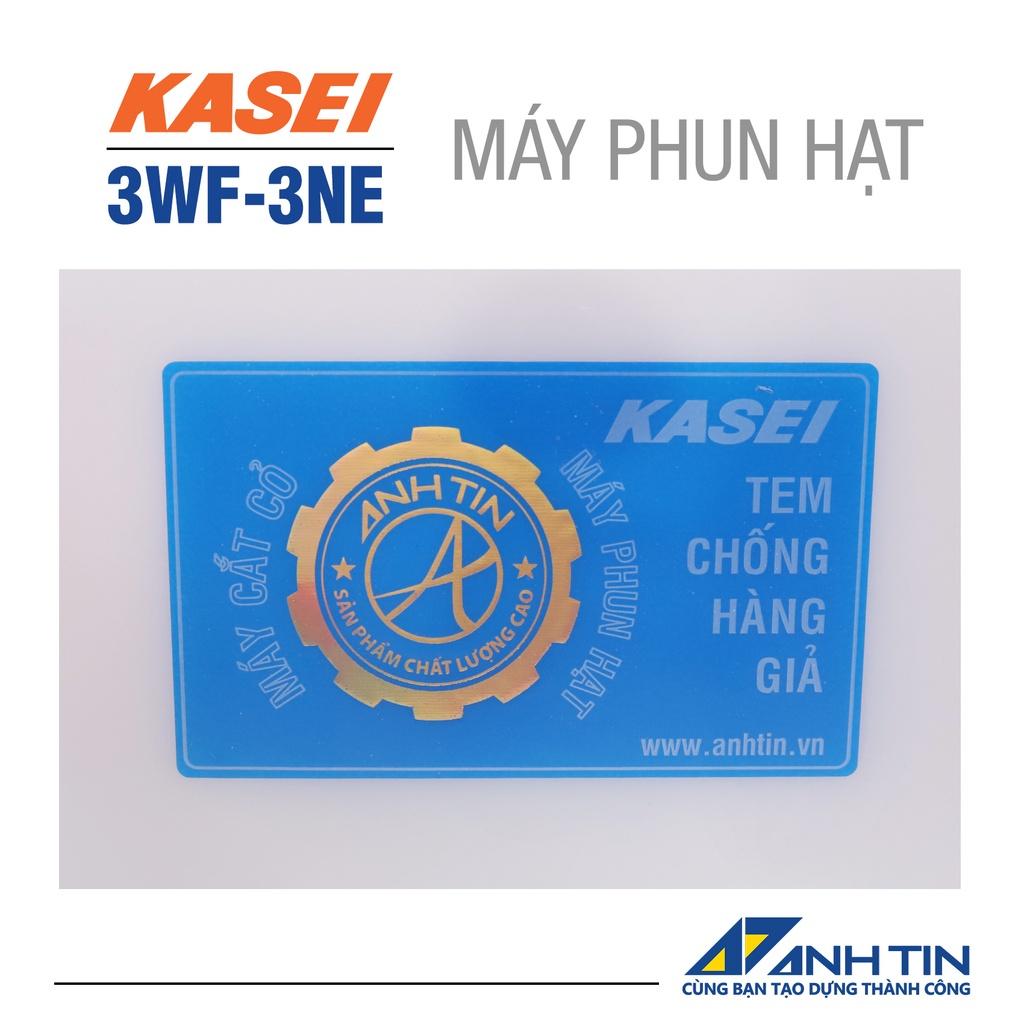 Máy phun sạ 3 trong 1 KASEI 3WF-3SE dùng để sạ lúa, phun vôi, phun phân bón.