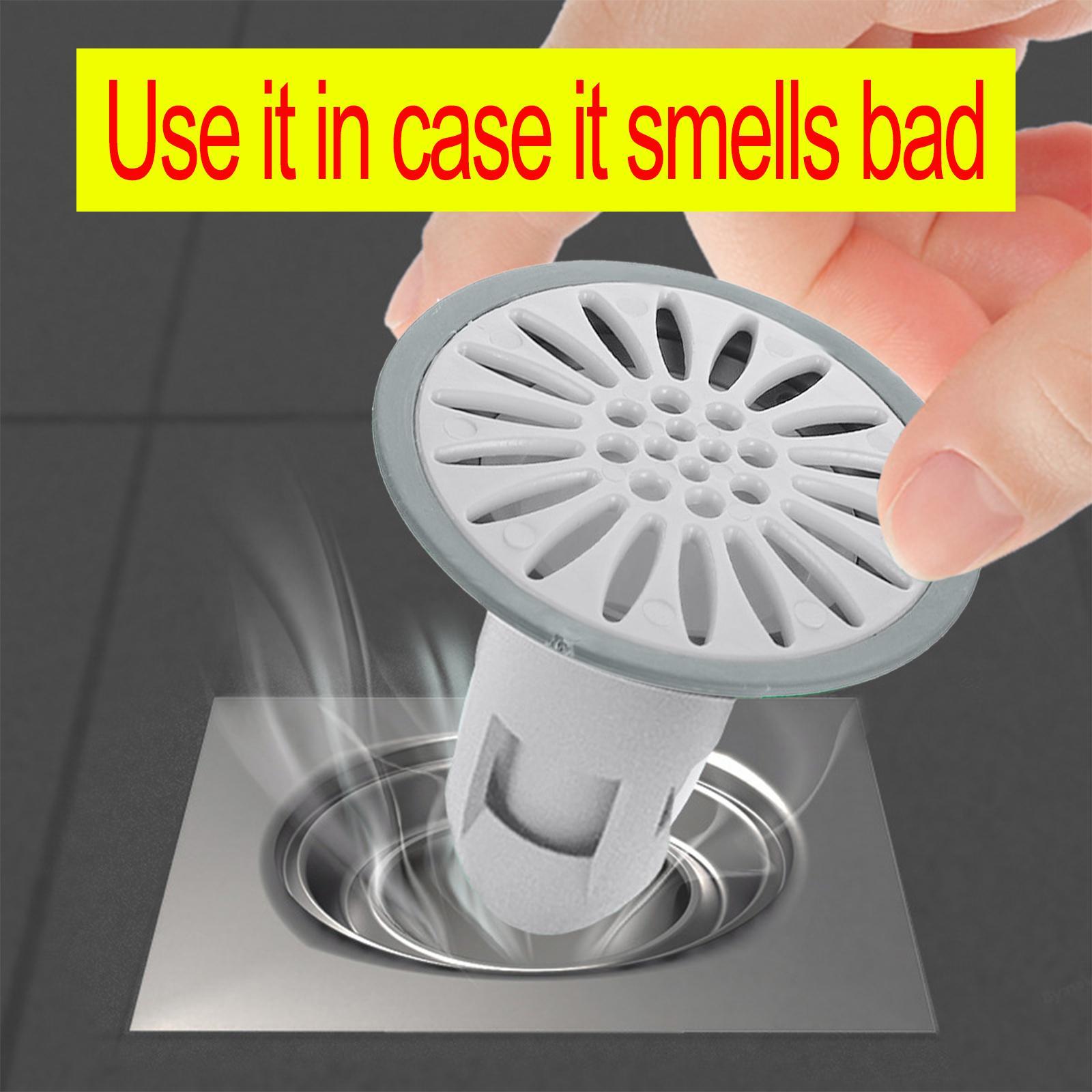 Deodorization Floor Drain Drain Plug Universal Insect Proof Anti Clogging Sewer Sink Strainer Hair Trap for Kitchen Bathroom Toilet
