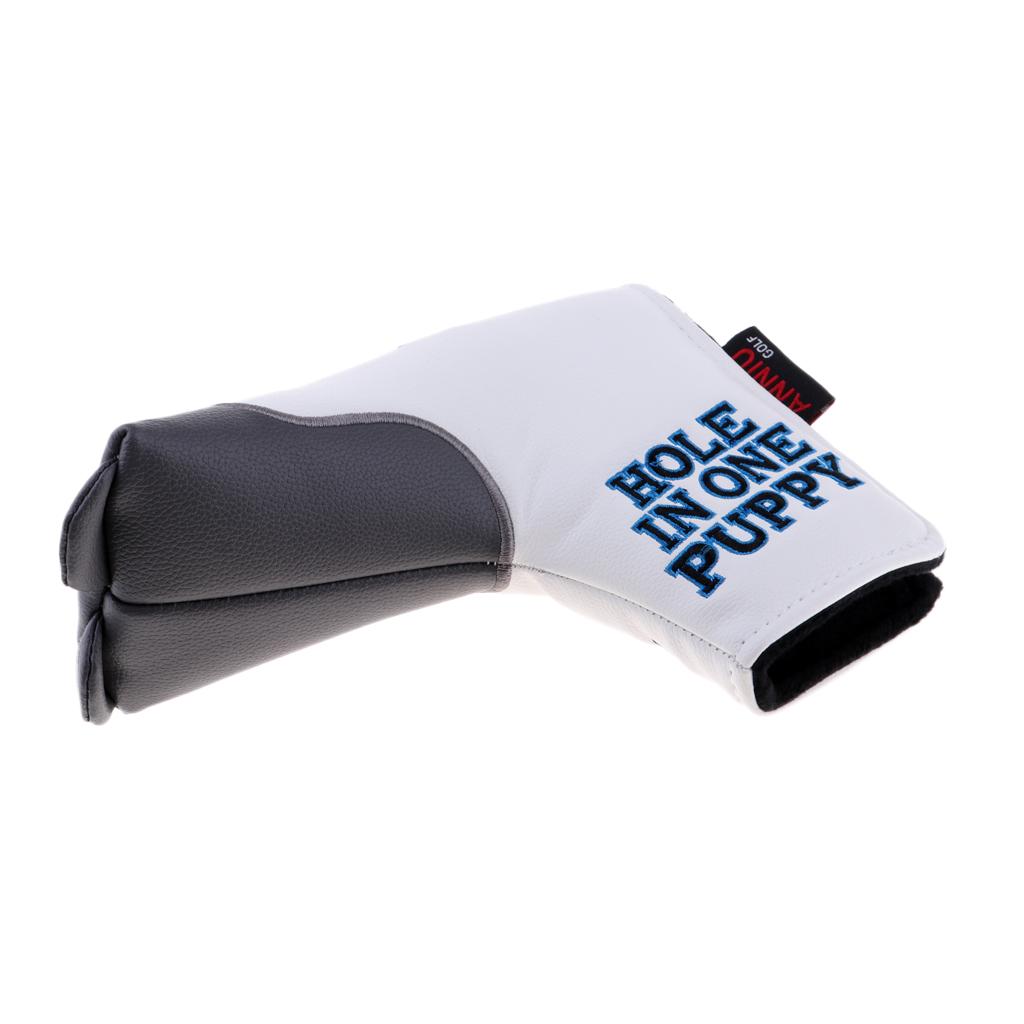 Golf Mallet Putter Headcover L Shape Magnetic Closure for Scotty Cameron
