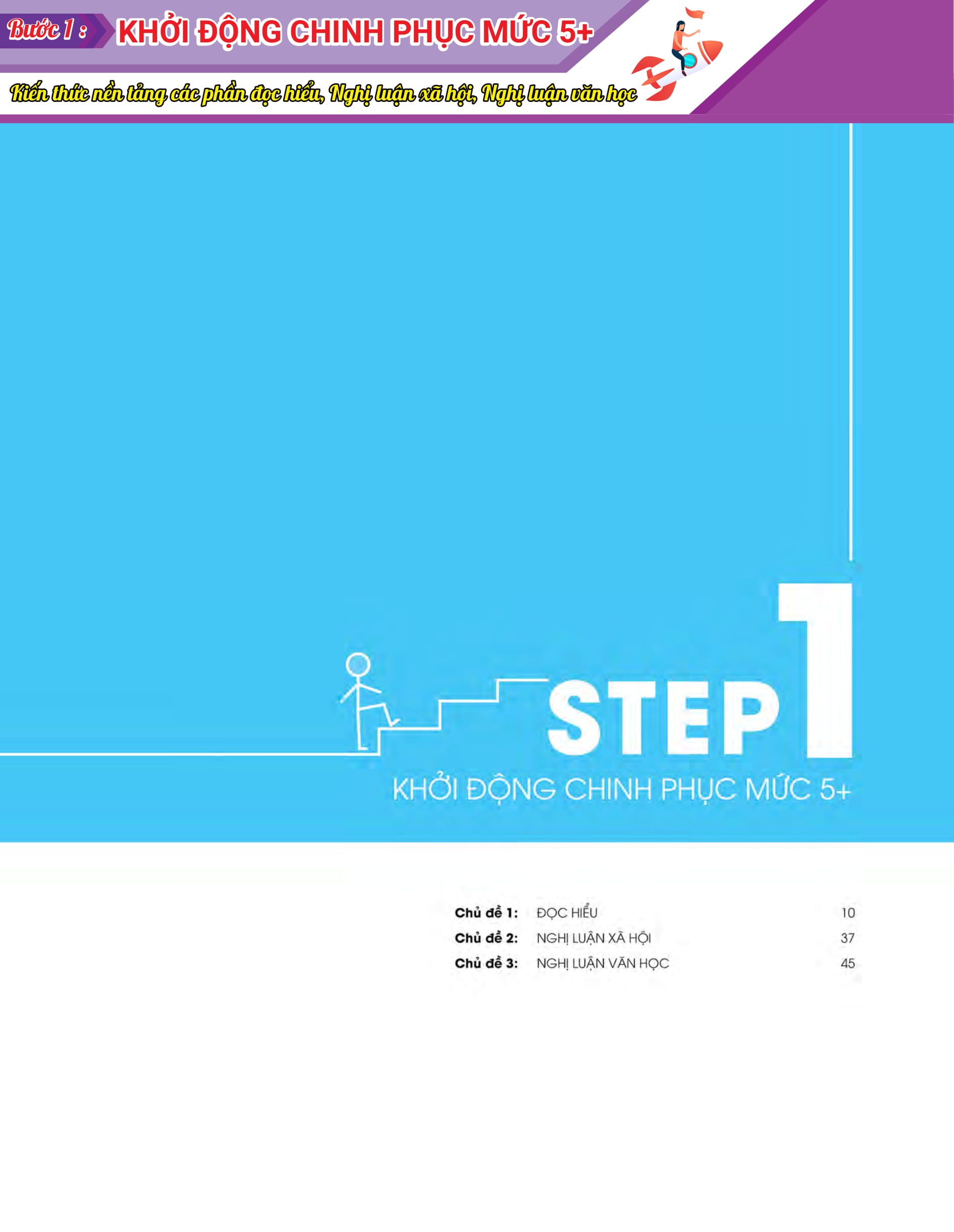 3 Step - Tiết Lộ Bí Quyết 3 Bước Đạt Điểm 8+ Ngữ Văn