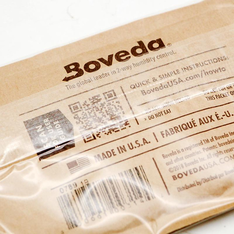 Túi dung dịch giữ ẩm X.I.G.A Boveda điều khiển độ ẩm 2 chiều cực tốt 75% 60GRAM