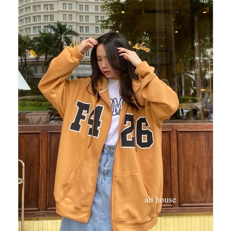 Áo Khoác Nỉ Bông Hoodie Zip F426 Unisex Nam/Nữ (Ảnh Thật) ZoZo_Unisex