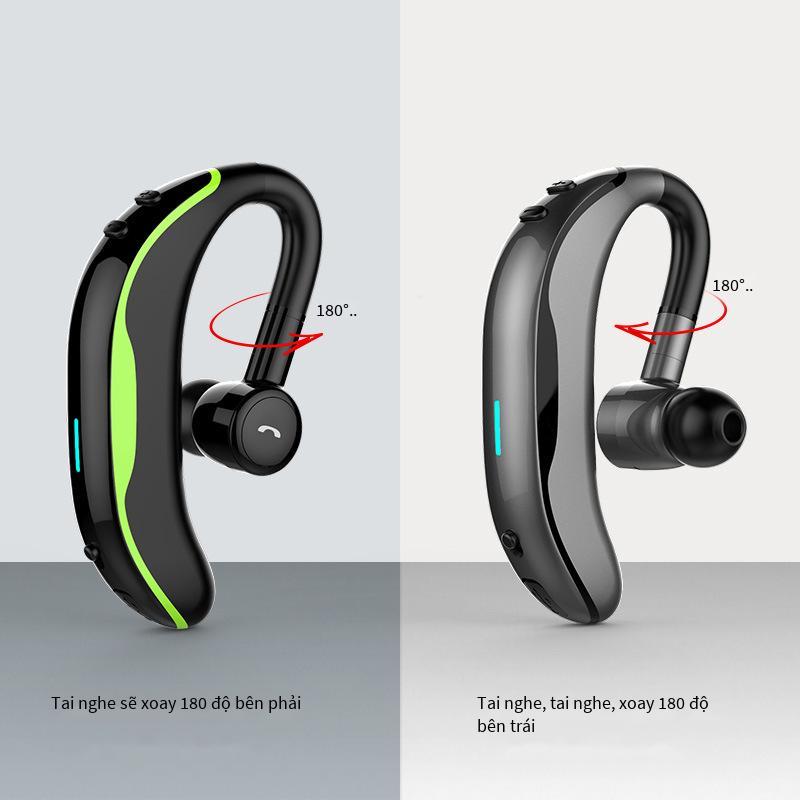 Vận Chuyển Nhanh Mới F600 Tai Nghe Bluetooth 5.0 Mini Loại Bỏ Tiếng Ồn Tai Thể Thao Treo Tai Nghe Không Dây Doanh Nhân Tai Nghe