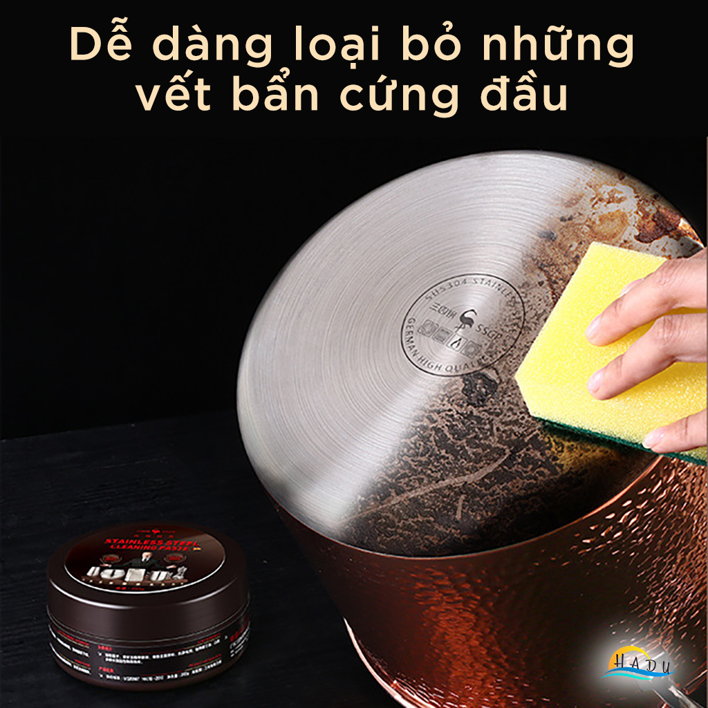 Kem Tẩy Đa Năng Nhà Bếp Xoong Nồi Inox Cao Cấp Đạt Chất Lượng Đức SSGP