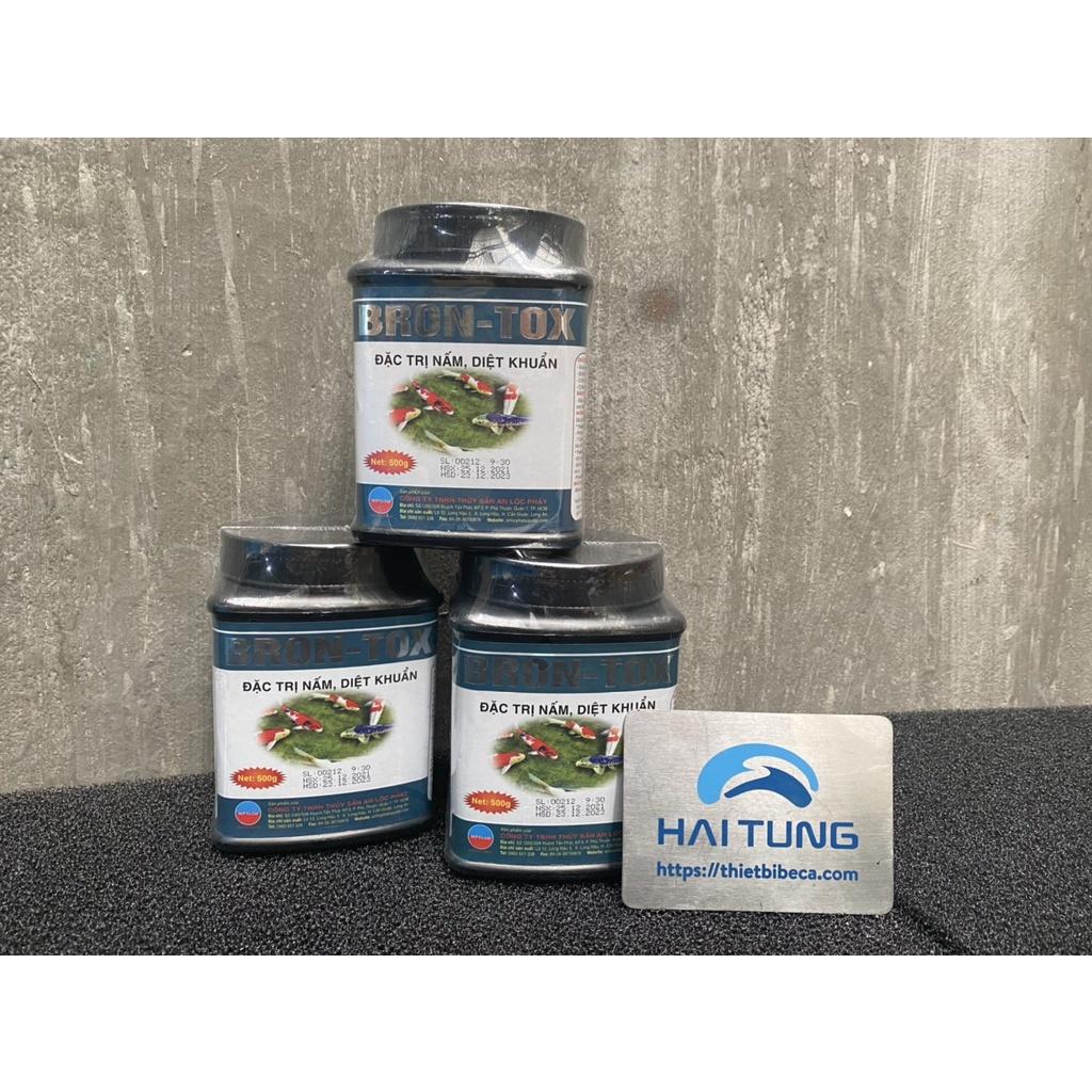 Chế phẩm phòng và trị vi nấm Bron tox lọ 500g-đặc trị nấm-ký sinh trùng. Sản phẩm thuộc An-Lộc_Phát