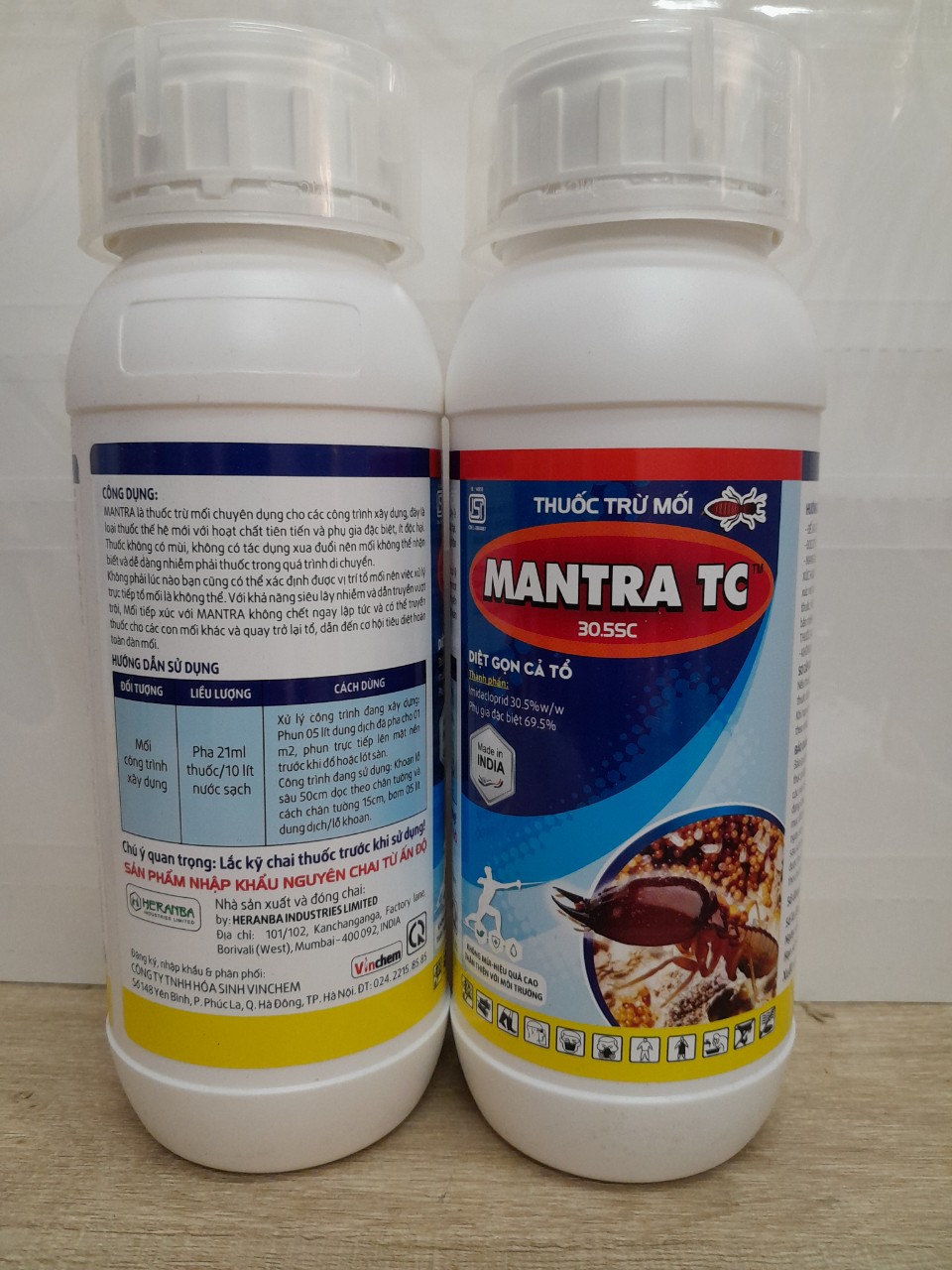 Thuốc diệt mối lưu dẫn thế hệ mới MANTRA 30.5SC- chai 500ml