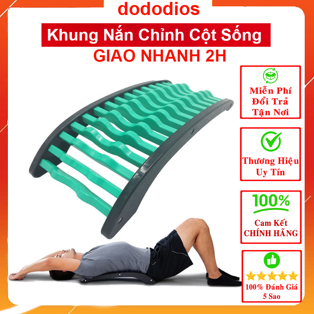 Khung Lưng Nắn Chỉnh Cột Sống, Ngăn Ngừa Thoái Hóa Cột Sông, Thoát Vị Đĩa Đệm, Đau Lưng Ở Người Giá Và Dân Văn Phòng - Chính Hãng dododios