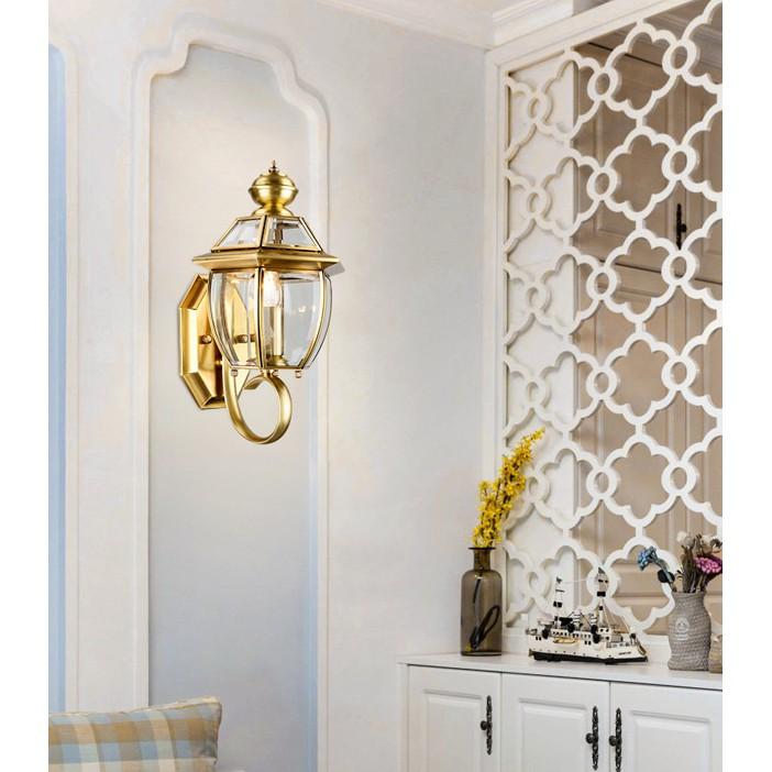 Đèn tường đồng SWAND trang trí cao cấp chuẩn loại 1 kèm bóng Edison thủy tinh siêu đẹp