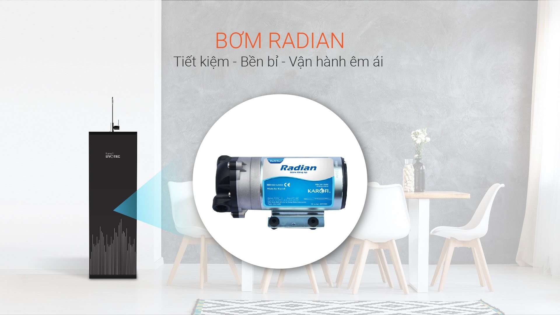Máy Lọc Nước Karofi Livotec 110 New - Hàng Chính Hãng