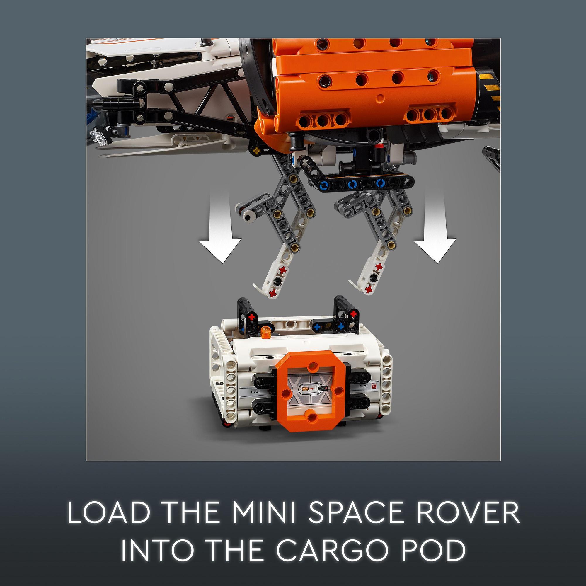 LEGO TECHNIC 42181 Đồ chơi lắp ráp Tàu vũ trụ chở hàng VTOL LT81 (1365 Chi Tiết)