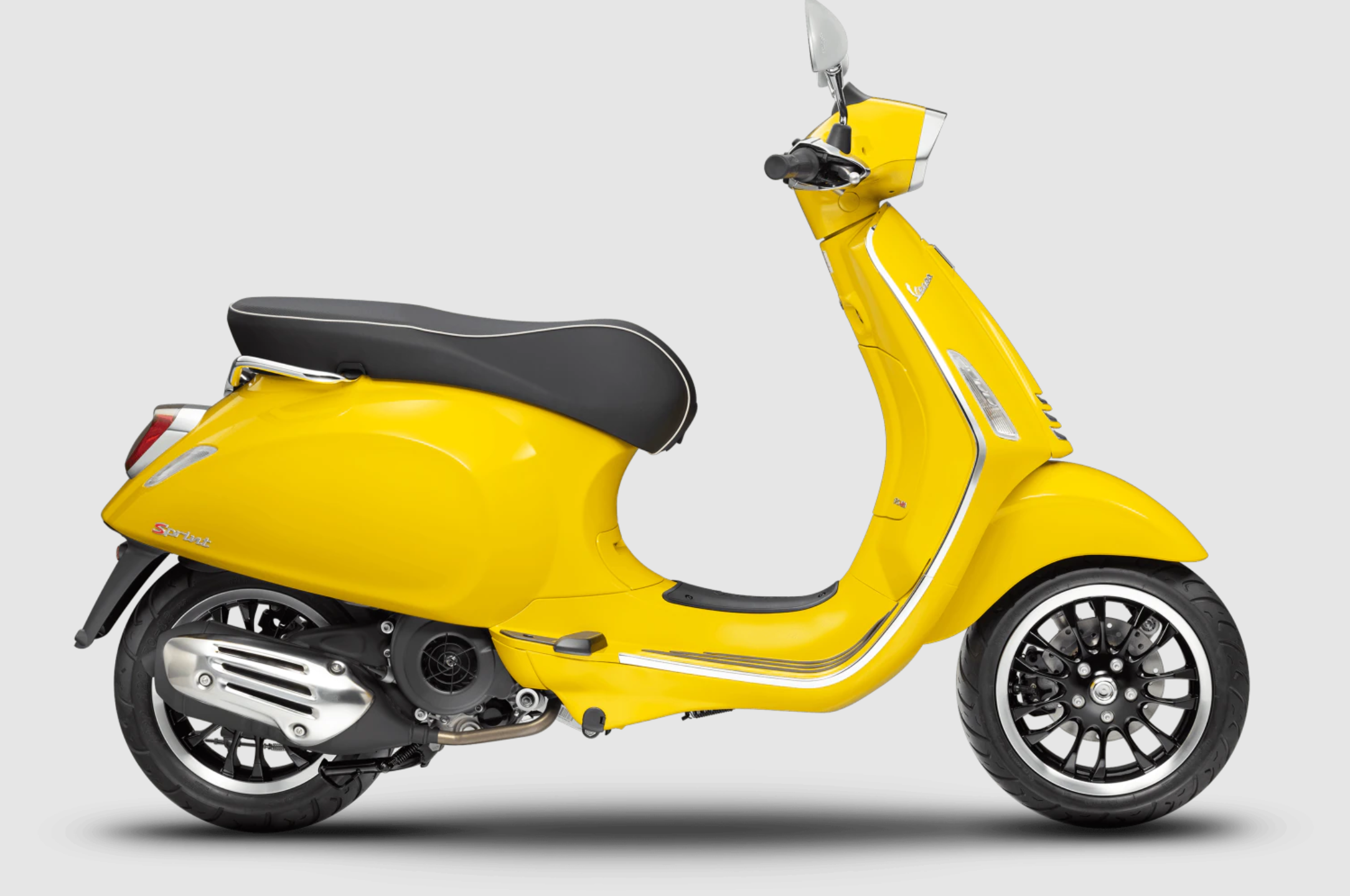 Xe Tay Ga Vespa Sprint 125 Màu Vàng Yellow Sole