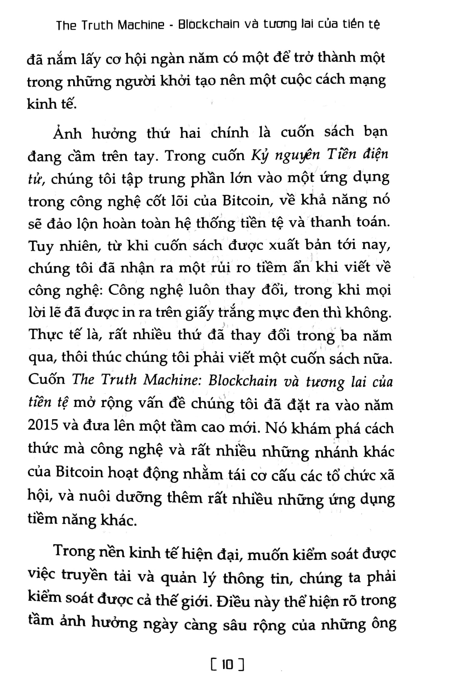 Sách The Truth Machine: Blockchain Và Tương Lai Của Tiền Tệ