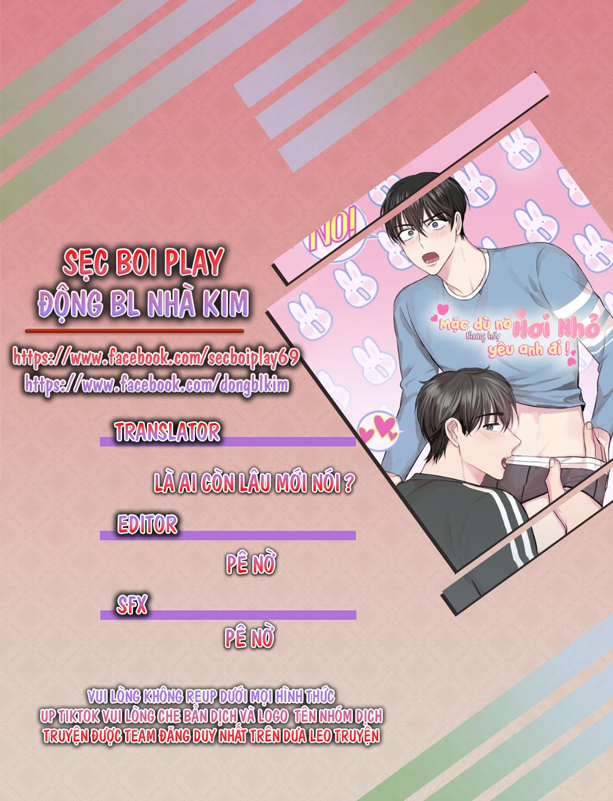 mặc dù nó hơi nhỏ nhưng hãy yêu anh đi chapter 0 1