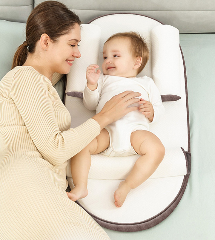 Gối Chống Trào Ngược Cho Bé MaMa Be-On-U Có Thể Điều Chỉnh Độ Nghiêng , Xếp Gọn Du Lịch - Home Decor Furniture