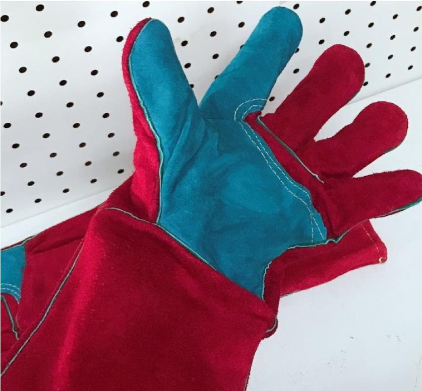 GĂNG TAY VẢI DA DÙNG MÁY HÀN TOTAL TSP15161 - HÀNG CHÍNH HÃNG